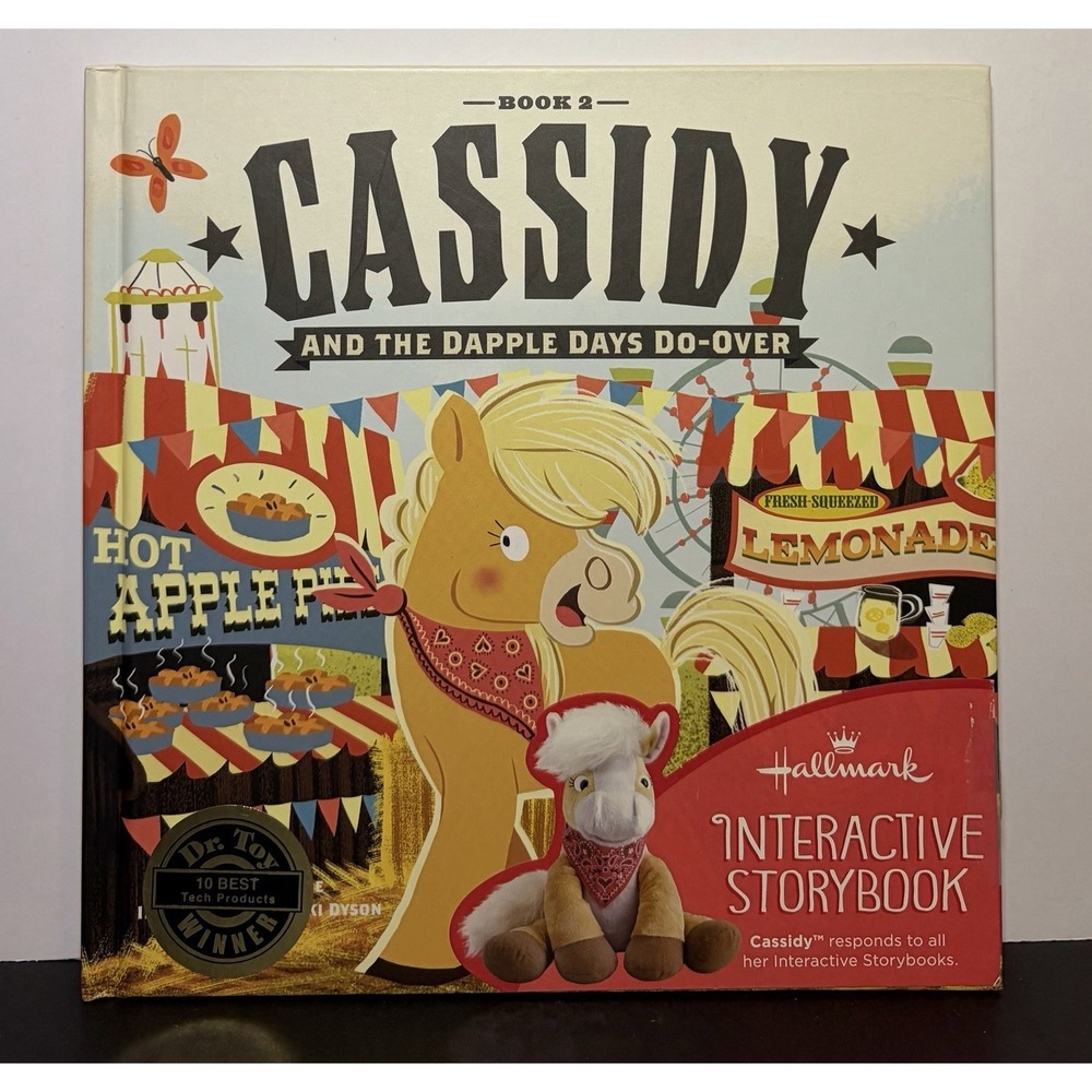HALLMARK CASSIDY AND THE DAPPLE DAYS DO-OVER BOOK Hardcover BOOK #2 NEW